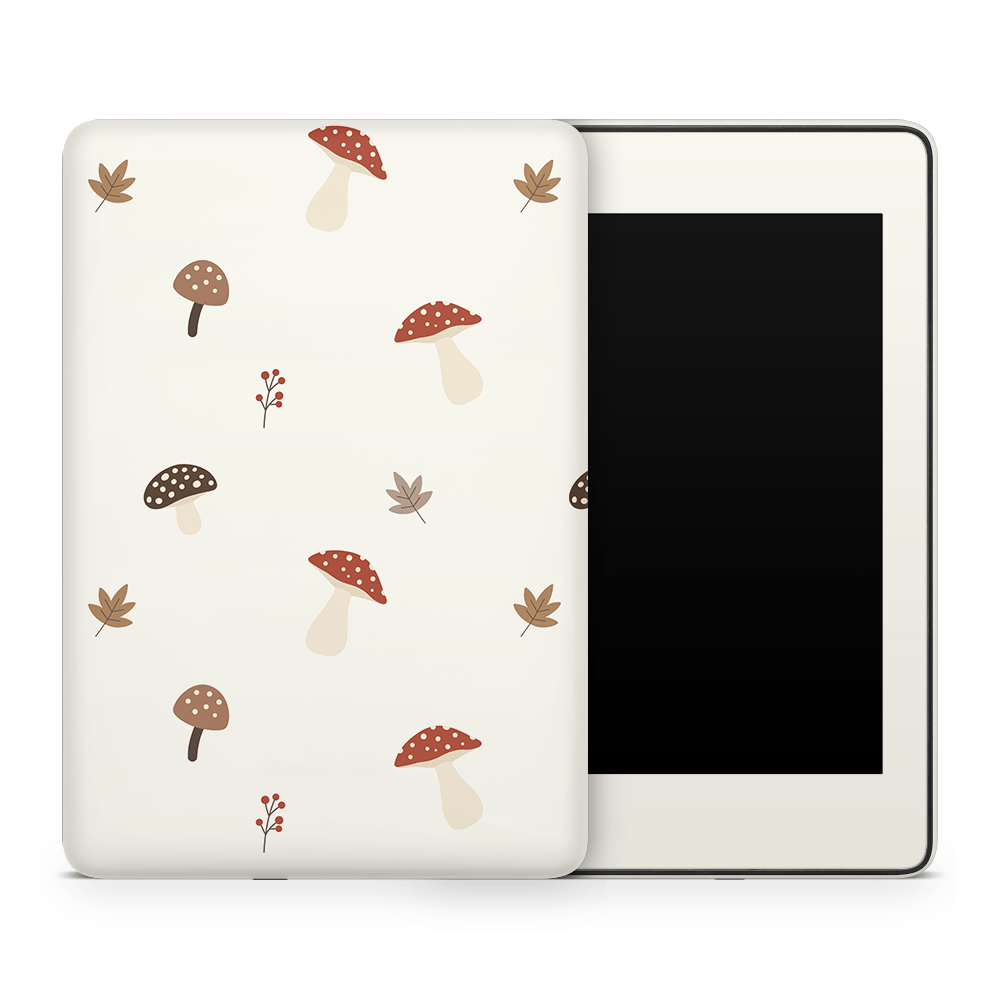 Autumn Mushies Amazon Kindle Skins