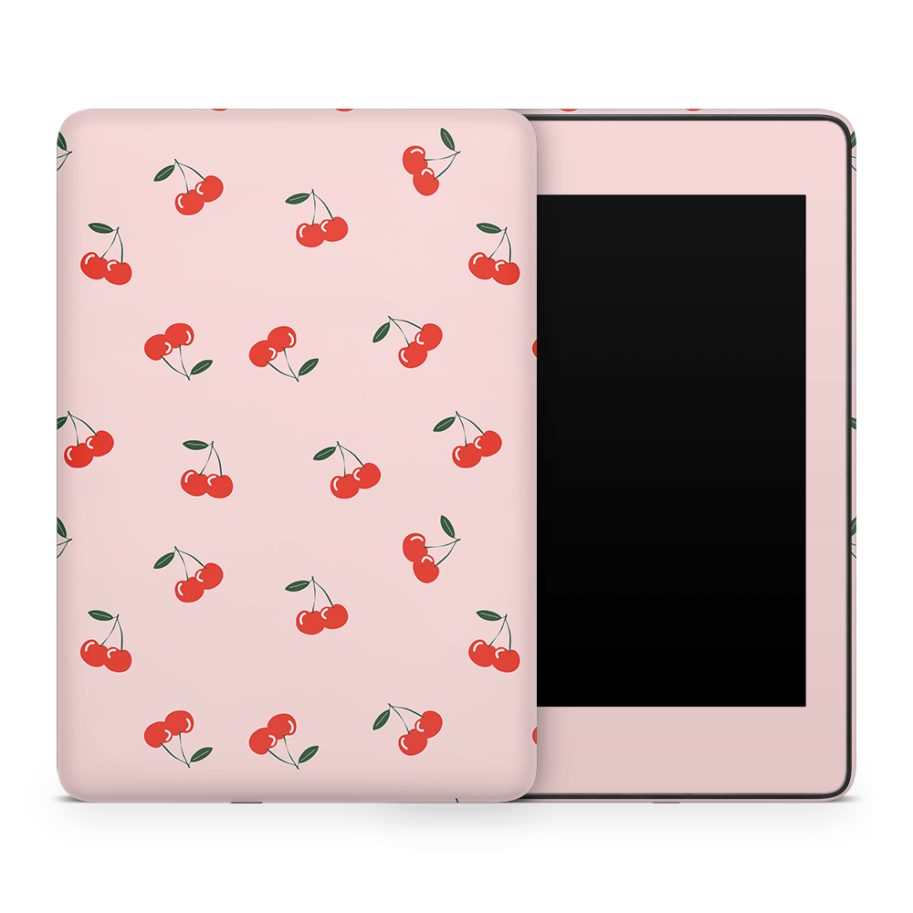 Ruby Cherries Amazon Kindle Skins