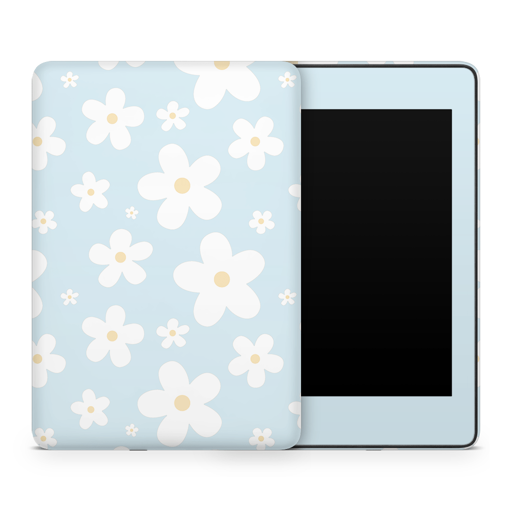 Serene Daisies Amazon Kindle Skins