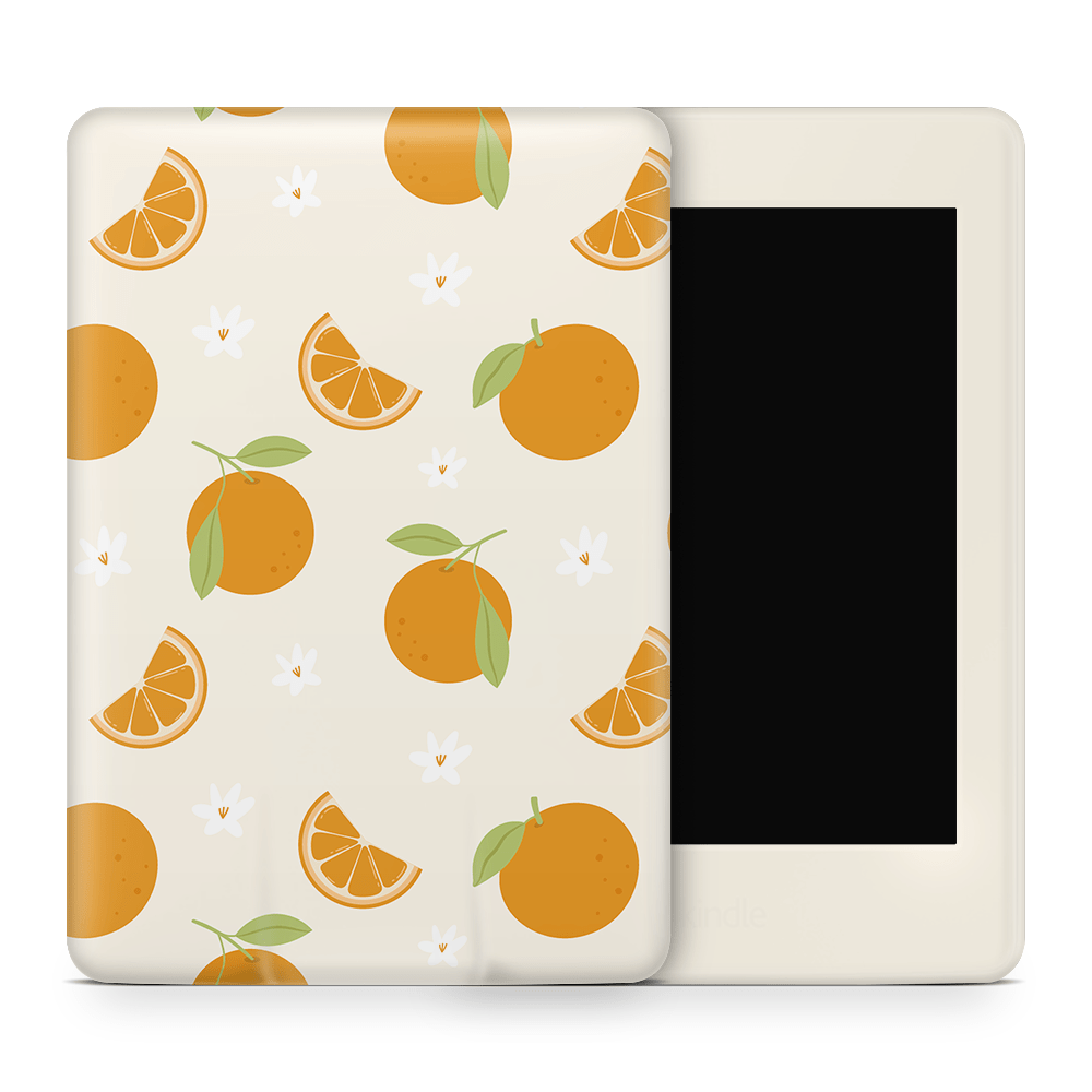 Sunkissed Citrus Amazon Kindle Skins