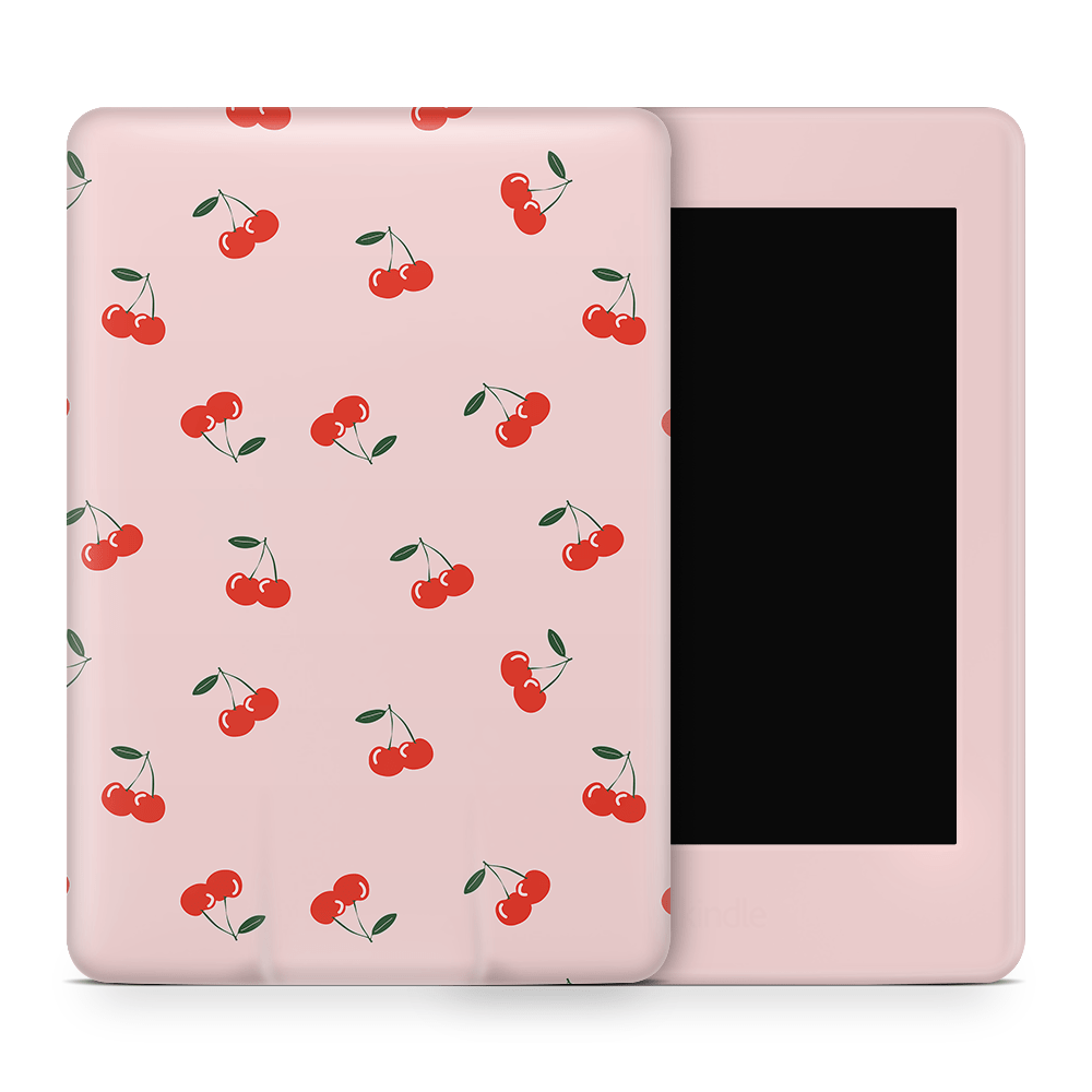 Ruby Cherries Amazon Kindle Skins
