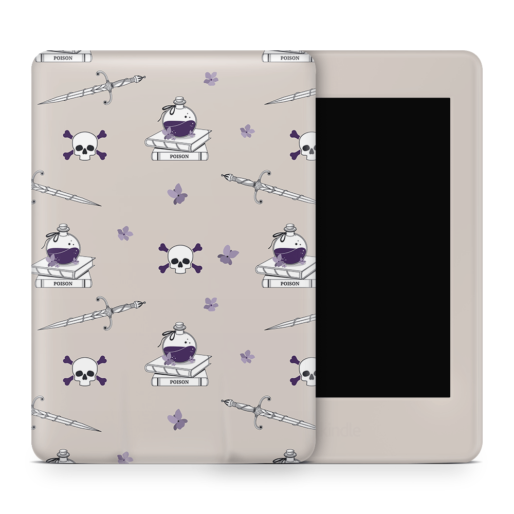 Poison Master (Beige) Kindle Skins | Fourth Wing Officially Licensed