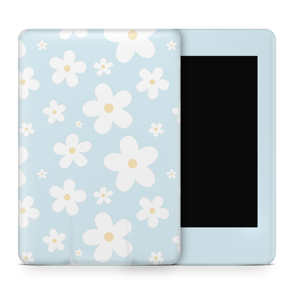 Serene Daisies Amazon Kindle Skins