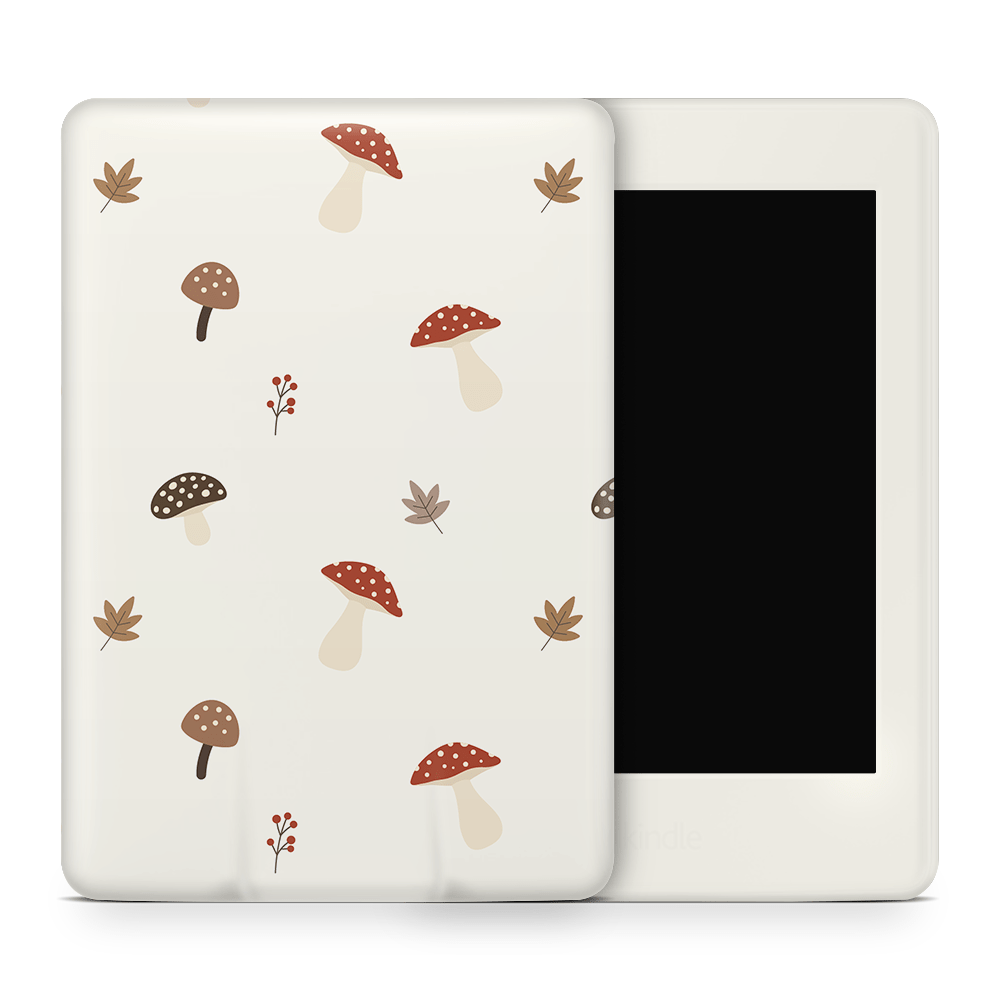 Autumn Mushies Amazon Kindle Skins