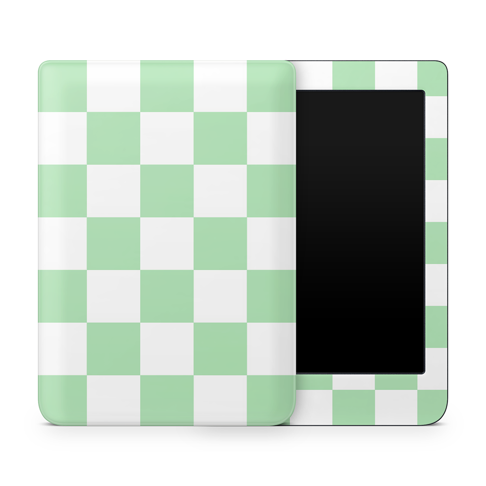 Matcha Checkered Kobo Skins