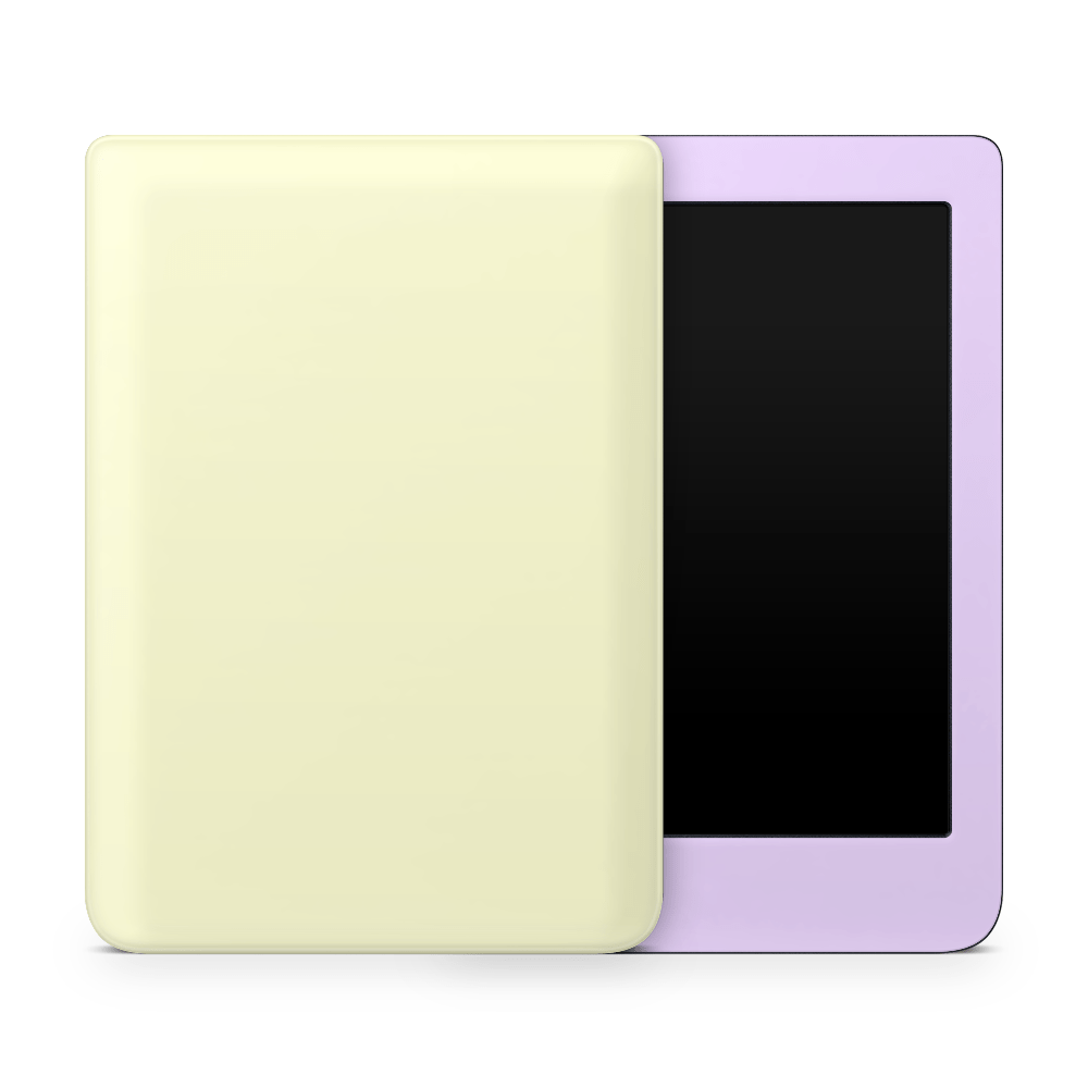 Lilac Yellow Retro Pastels Kobo Skins