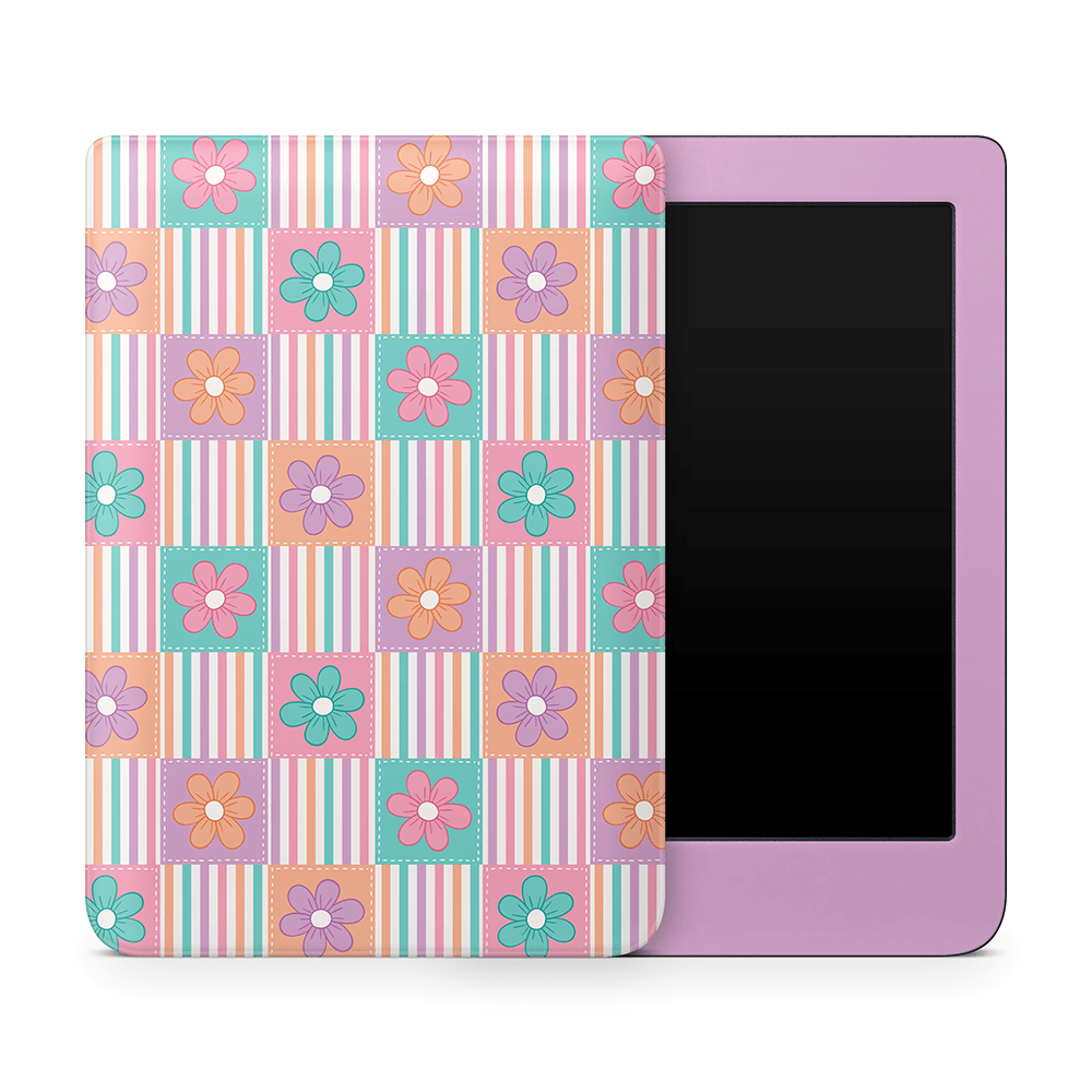 Daisy Patchwork Kobo Skins