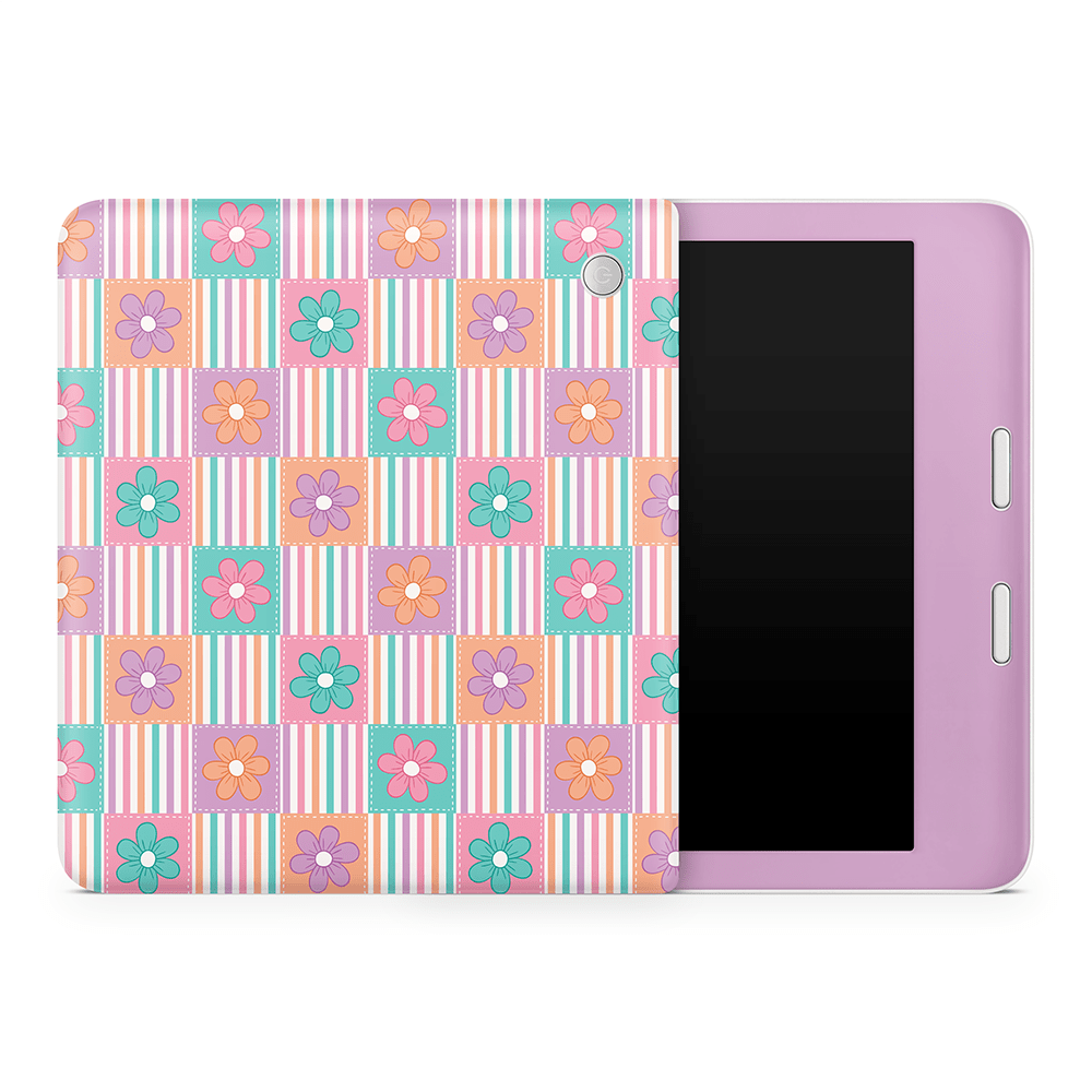 Daisy Patchwork Kobo Skins
