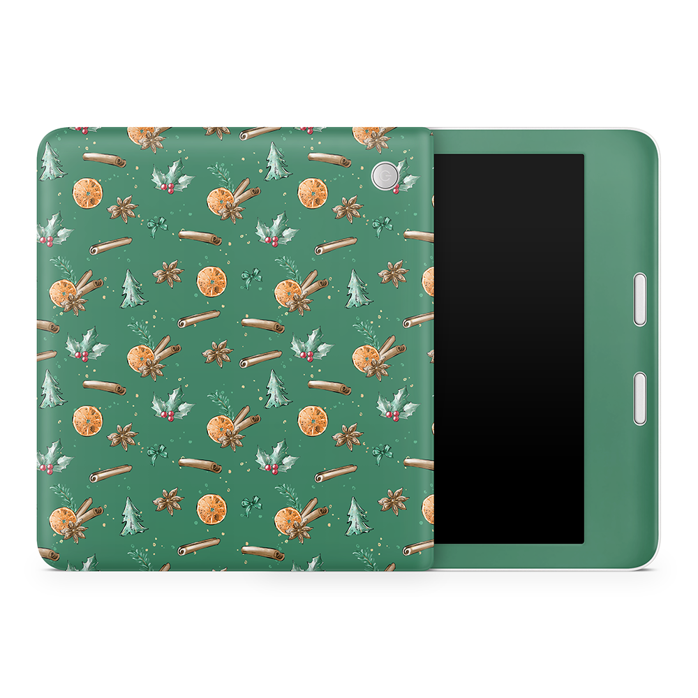 Cozy Spices Green Kobo Skins