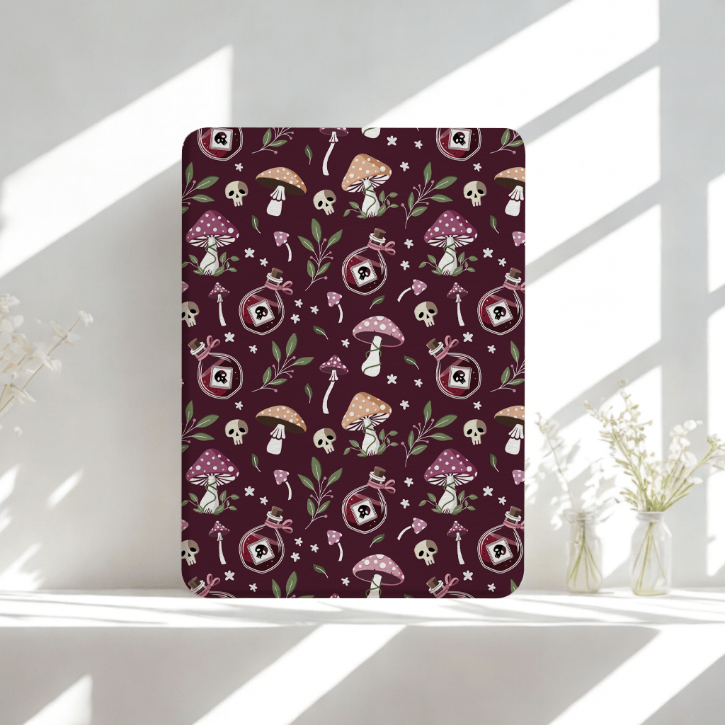 Scarlet Toxins Kindle Case | Built in Hand Strap & Back Magnets