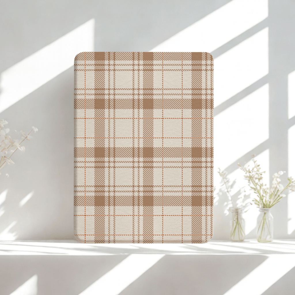 Cocoa Linen - Lightweight Everyday Kindle Case