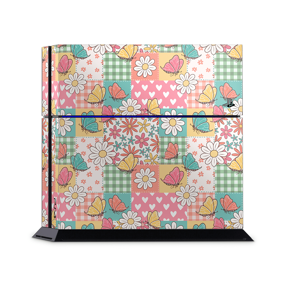 Butterfly Patchwork PS4 | PS4 Pro | PS4 Slim Skins