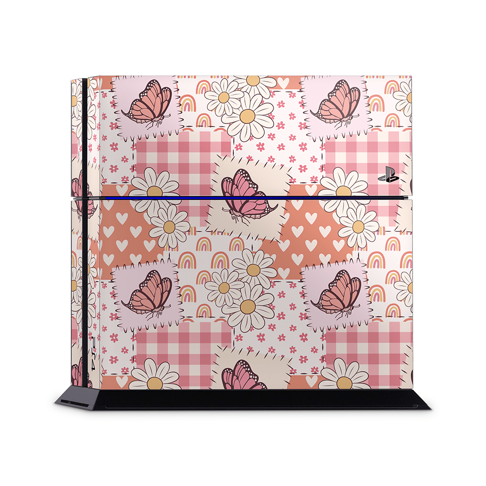 Blush Patchwork PS4 | PS4 Pro | PS4 Slim Skins