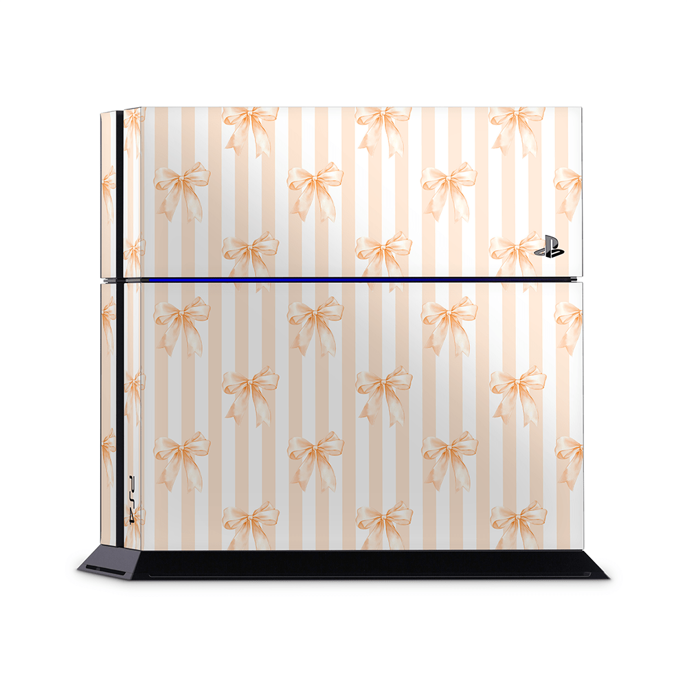 Apricot Bows PS4 | PS4 Pro | PS4 Slim Skins
