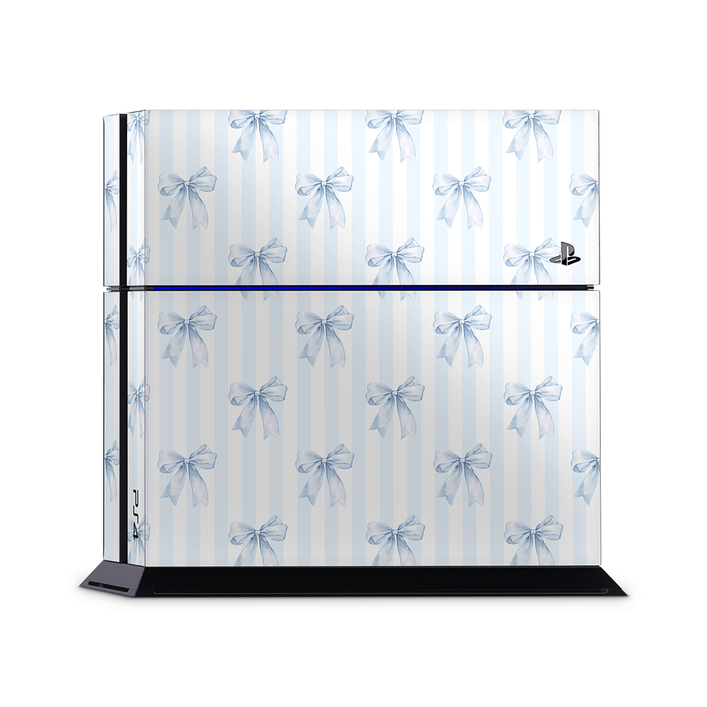 Sky Blue Bows PS4 | PS4 Pro | PS4 Slim Skins
