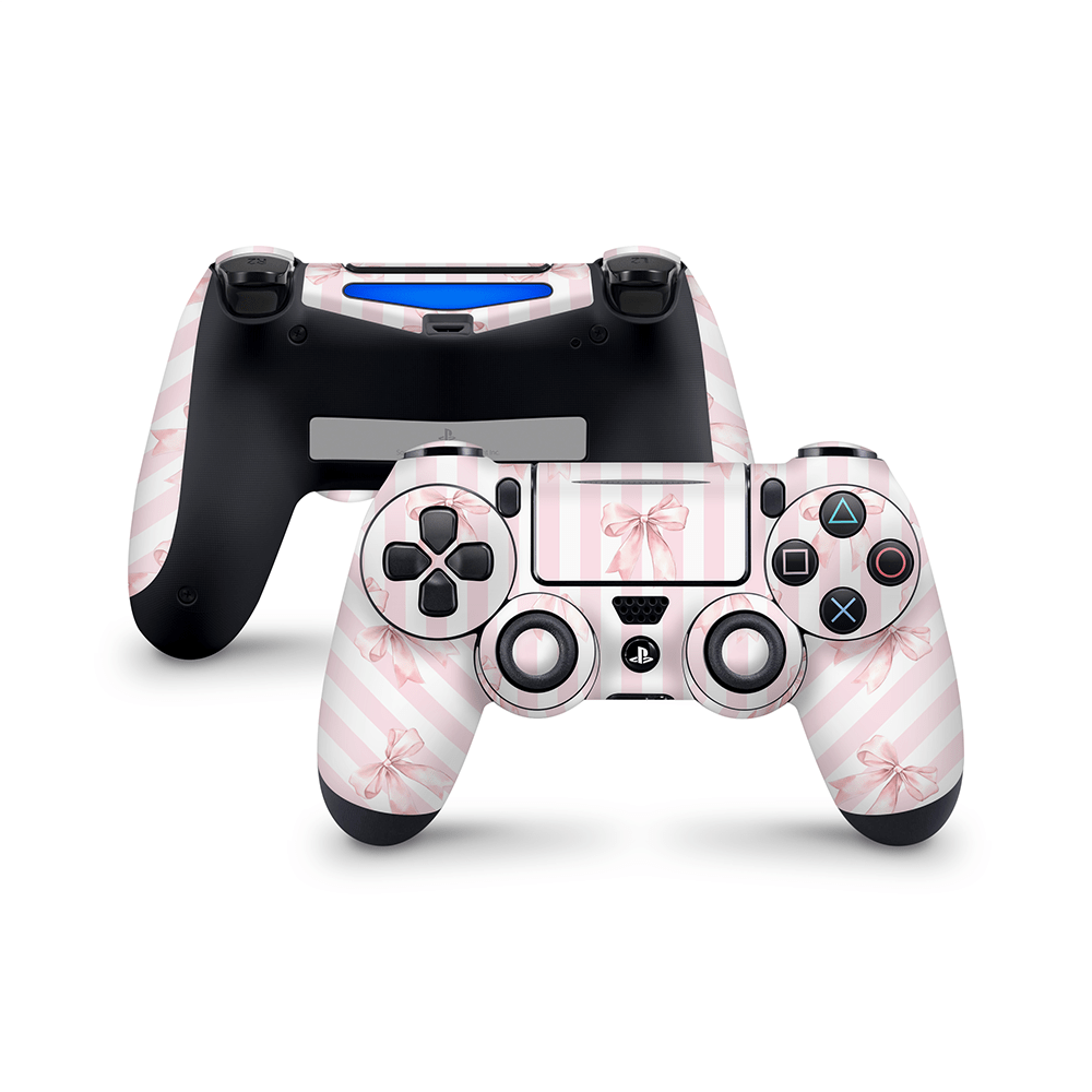 Blush Bows PS4 DualShock Controller Skin