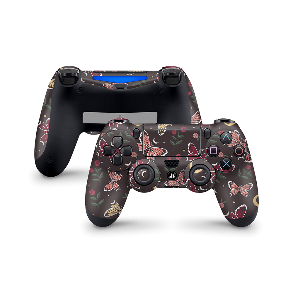 Moon Moths PS4 DualShock Controller Skin