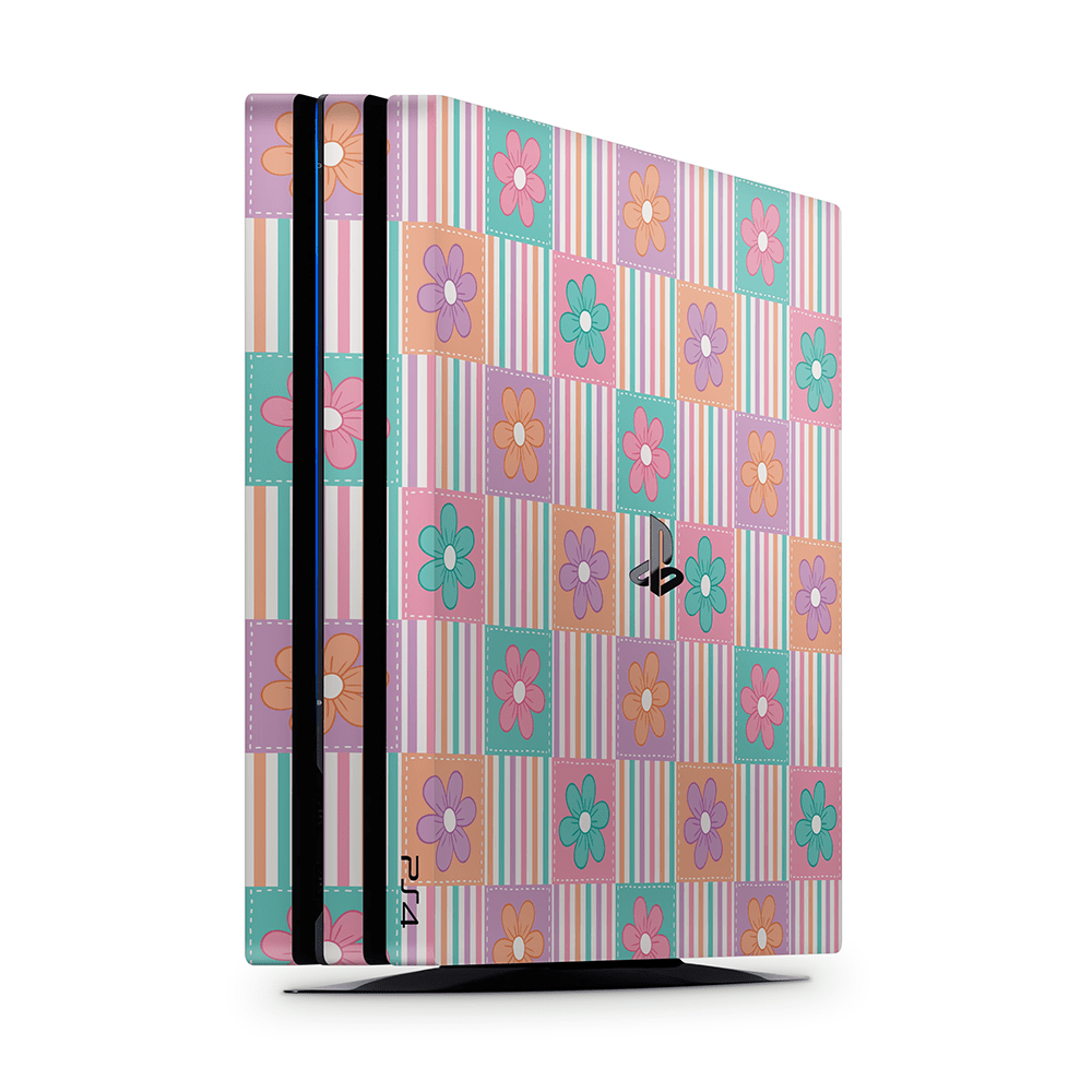 Daisy Patchwork PS4 | PS4 Pro | PS4 Slim Skins