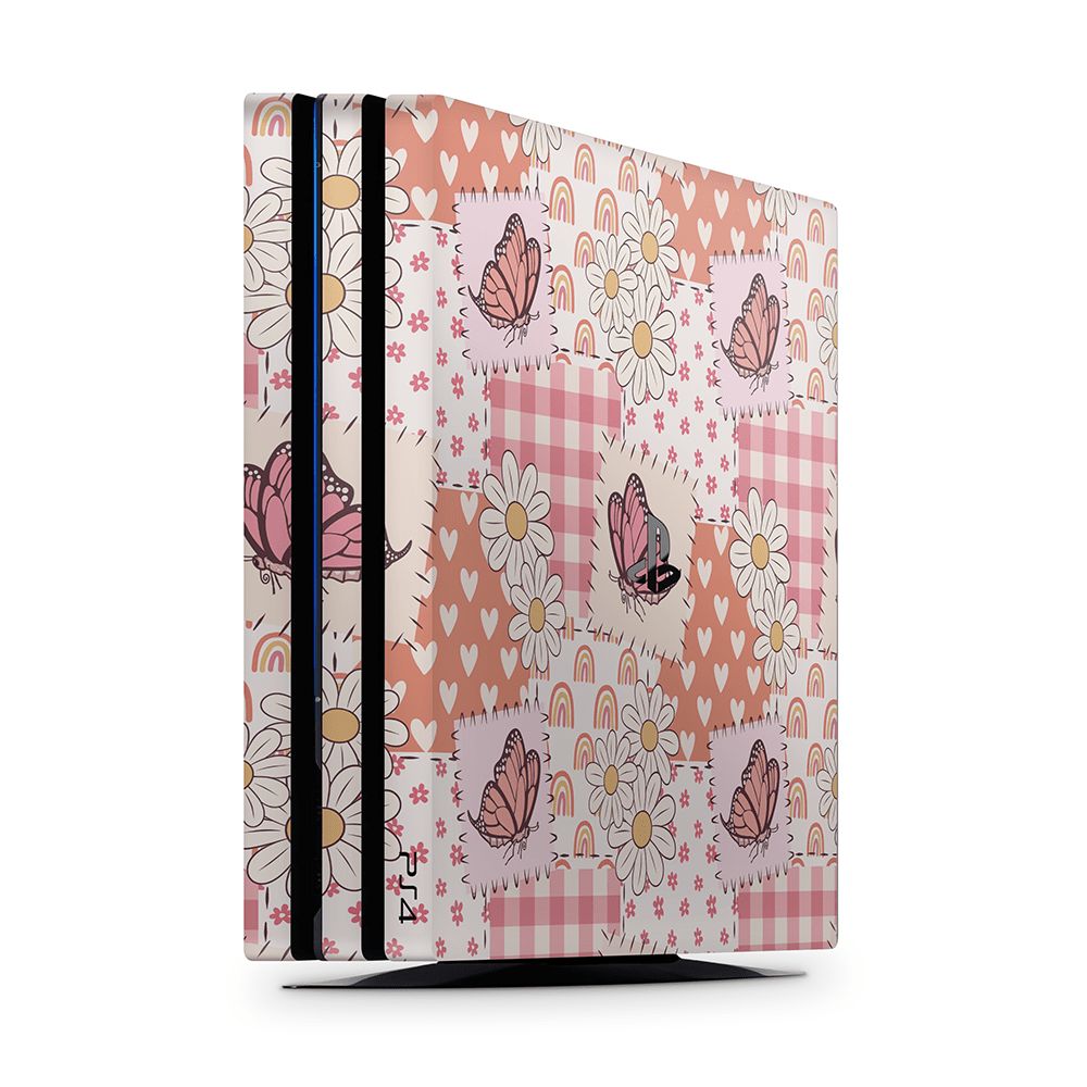 Blush Patchwork PS4 | PS4 Pro | PS4 Slim Skins