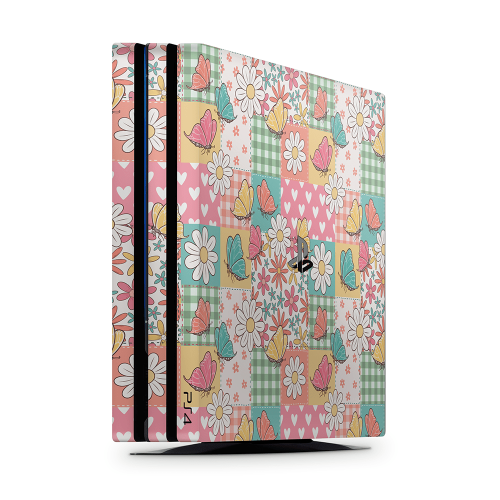 Butterfly Patchwork PS4 | PS4 Pro | PS4 Slim Skins