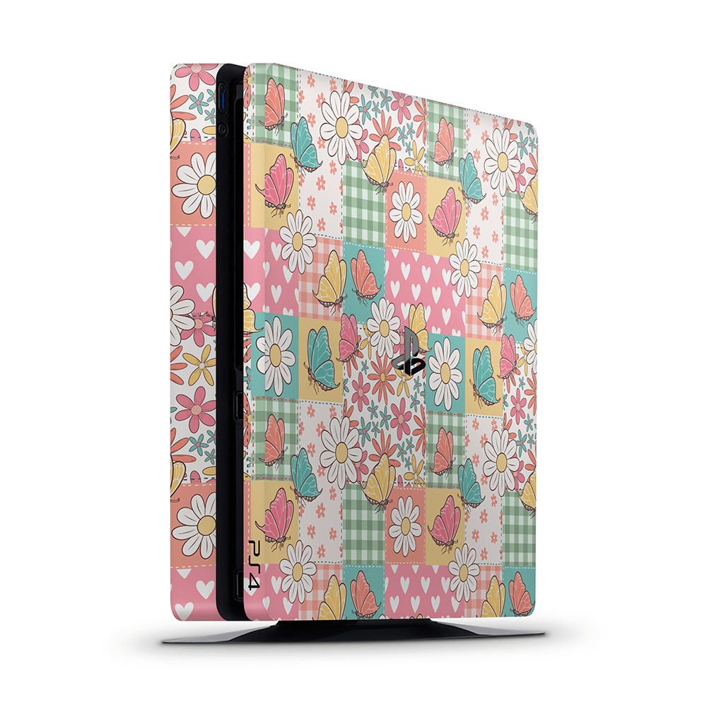 Butterfly Patchwork PS4 | PS4 Pro | PS4 Slim Skins