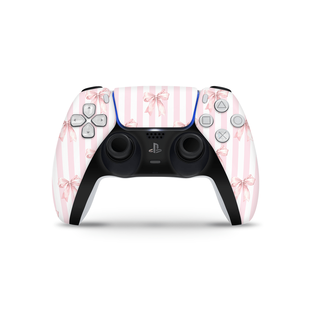 Blush Bows PS5 Controller Skin