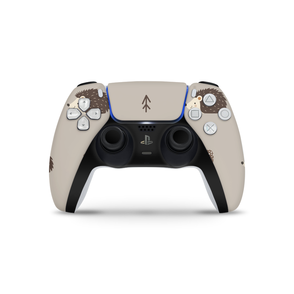 Woodsy Hedgehogs PS5 Controller Skin