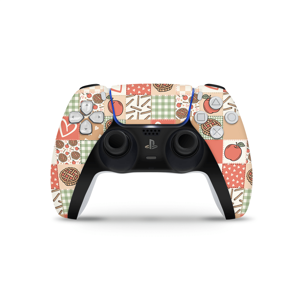 Cozy Pie Patchwork PS5 Controller Skin