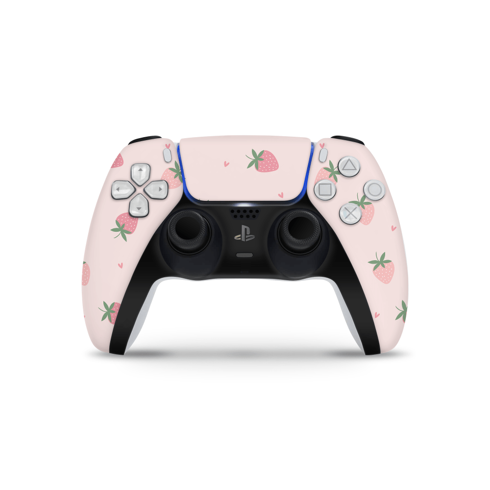 Strawberry Fields PS5 Controller Skin