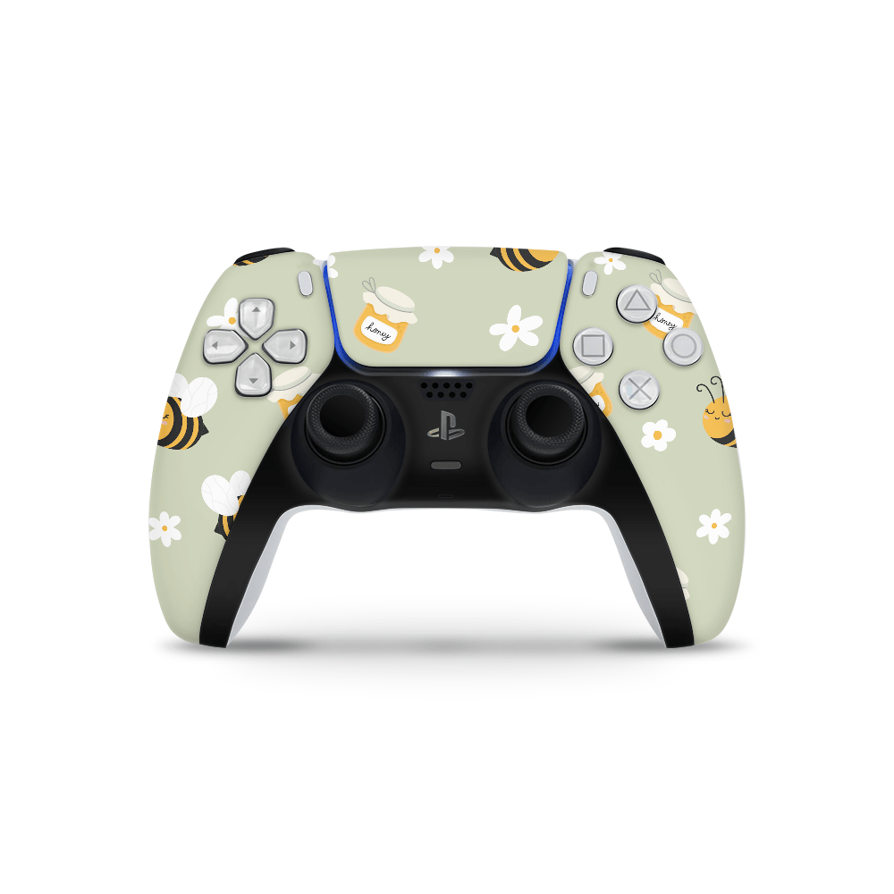 Honey Bees PS5 Controller Skin