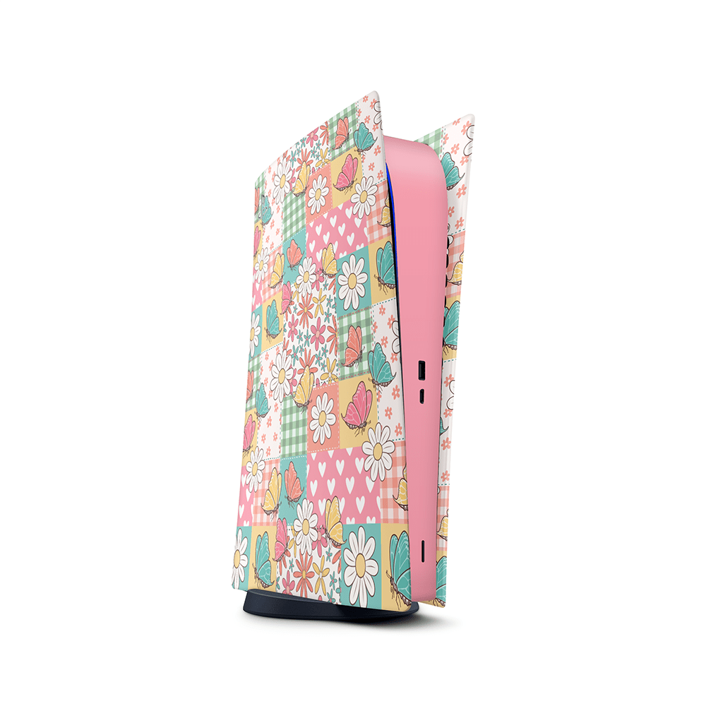 Butterfly Patchwork PS5 Skins