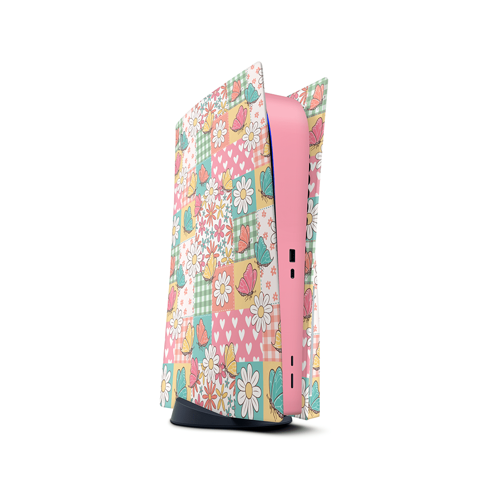 Butterfly Patchwork PS5 Skins
