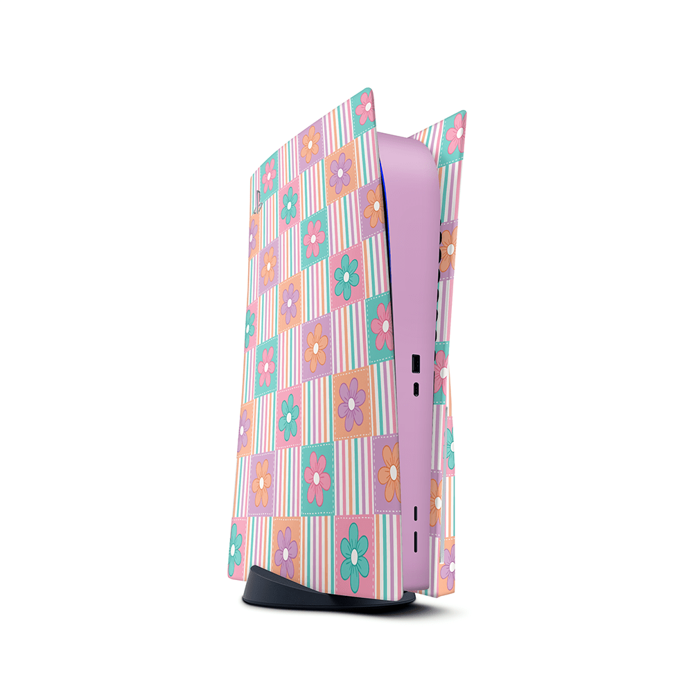 Daisy Patchwork PS5 Skins