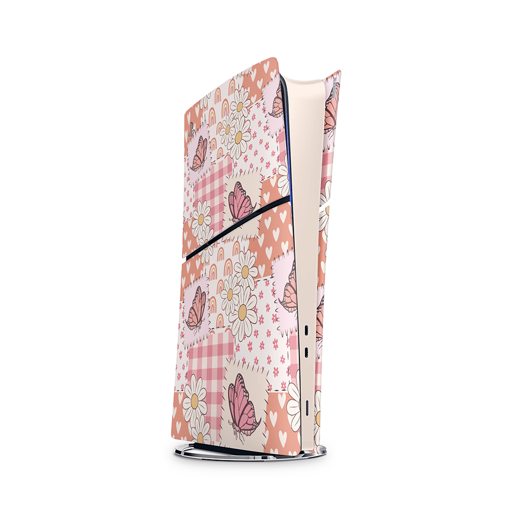 Blush Patchwork PS5 Skins