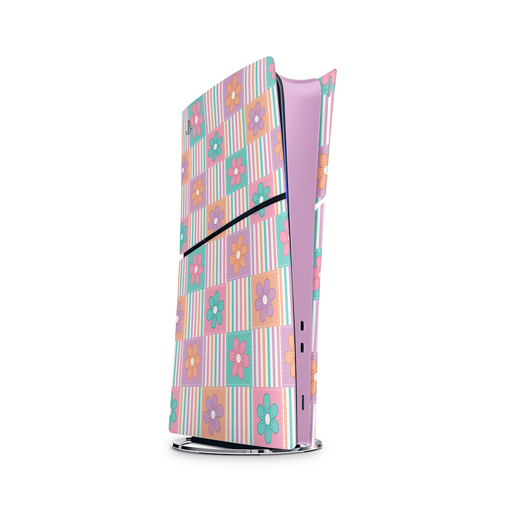 Daisy Patchwork PS5 Skins