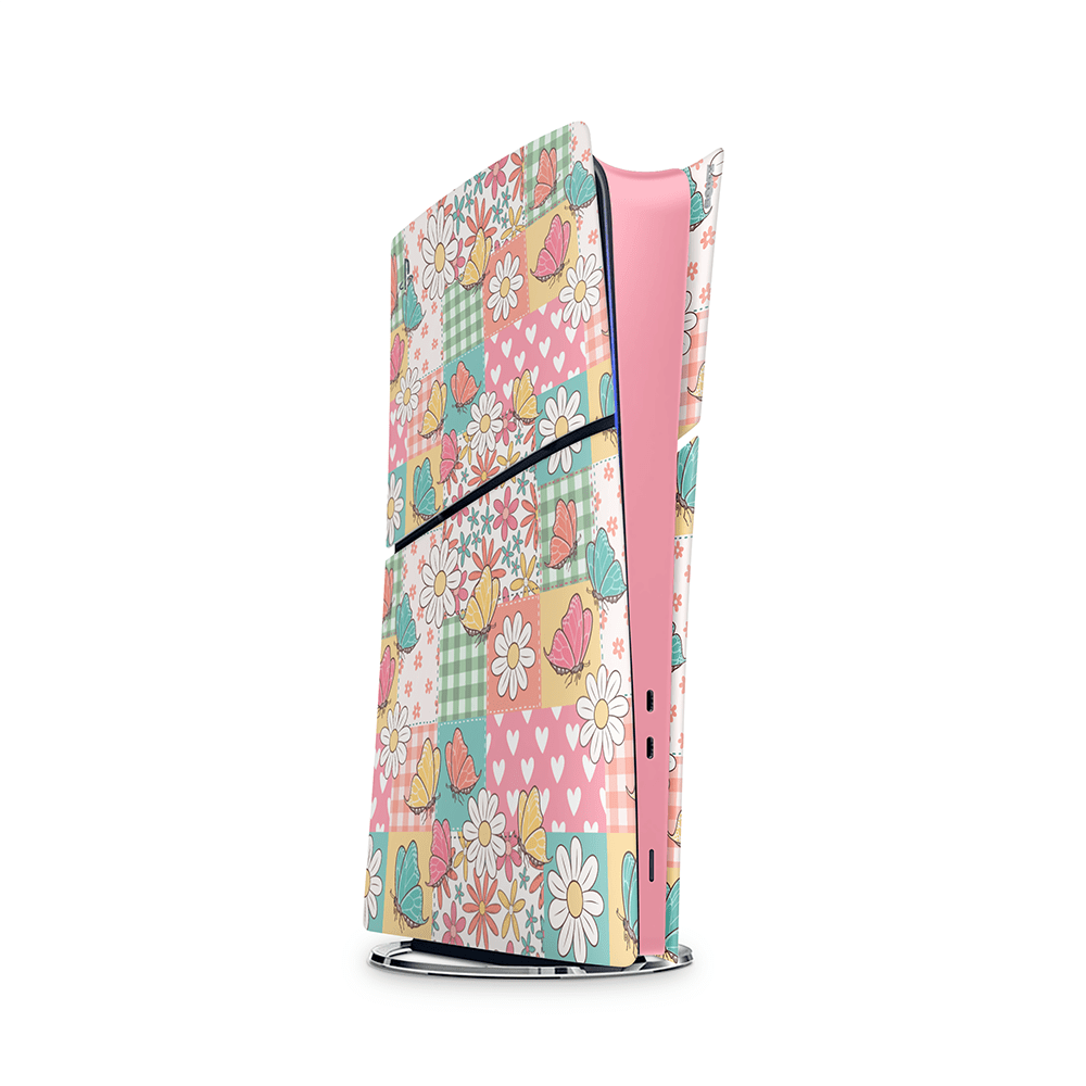 Butterfly Patchwork PS5 Skins