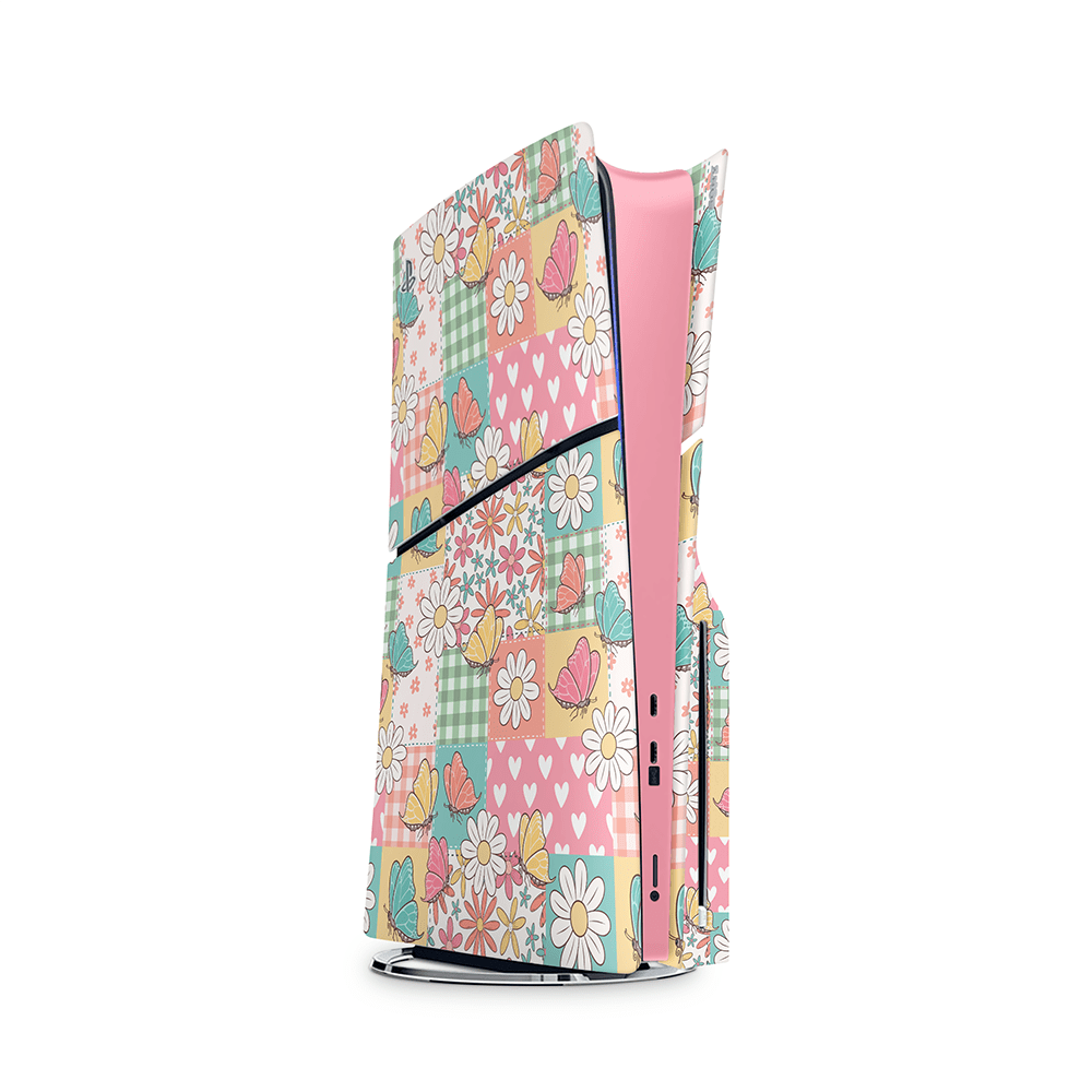 Butterfly Patchwork PS5 Skins