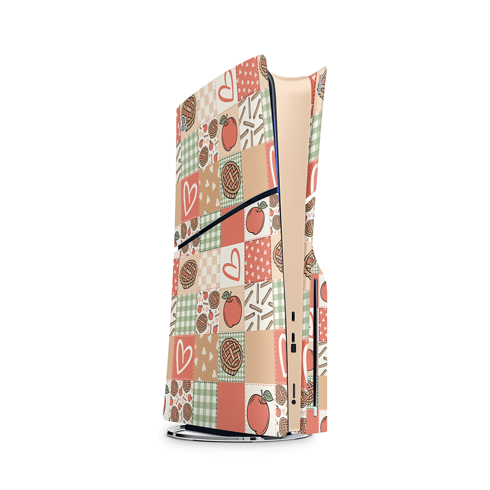 Cozy Pie Patchwork PS5 Skins