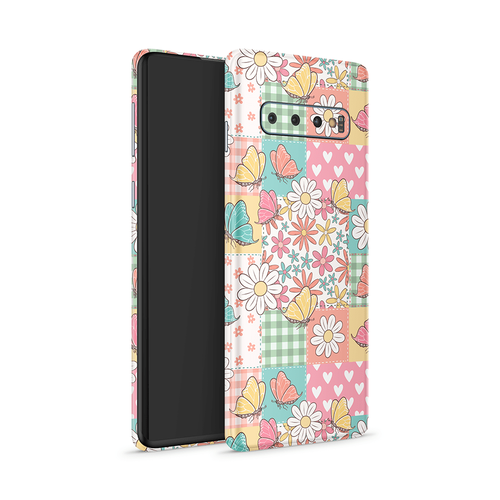 Butterfly Patchwork Samsung Galaxy S Skins