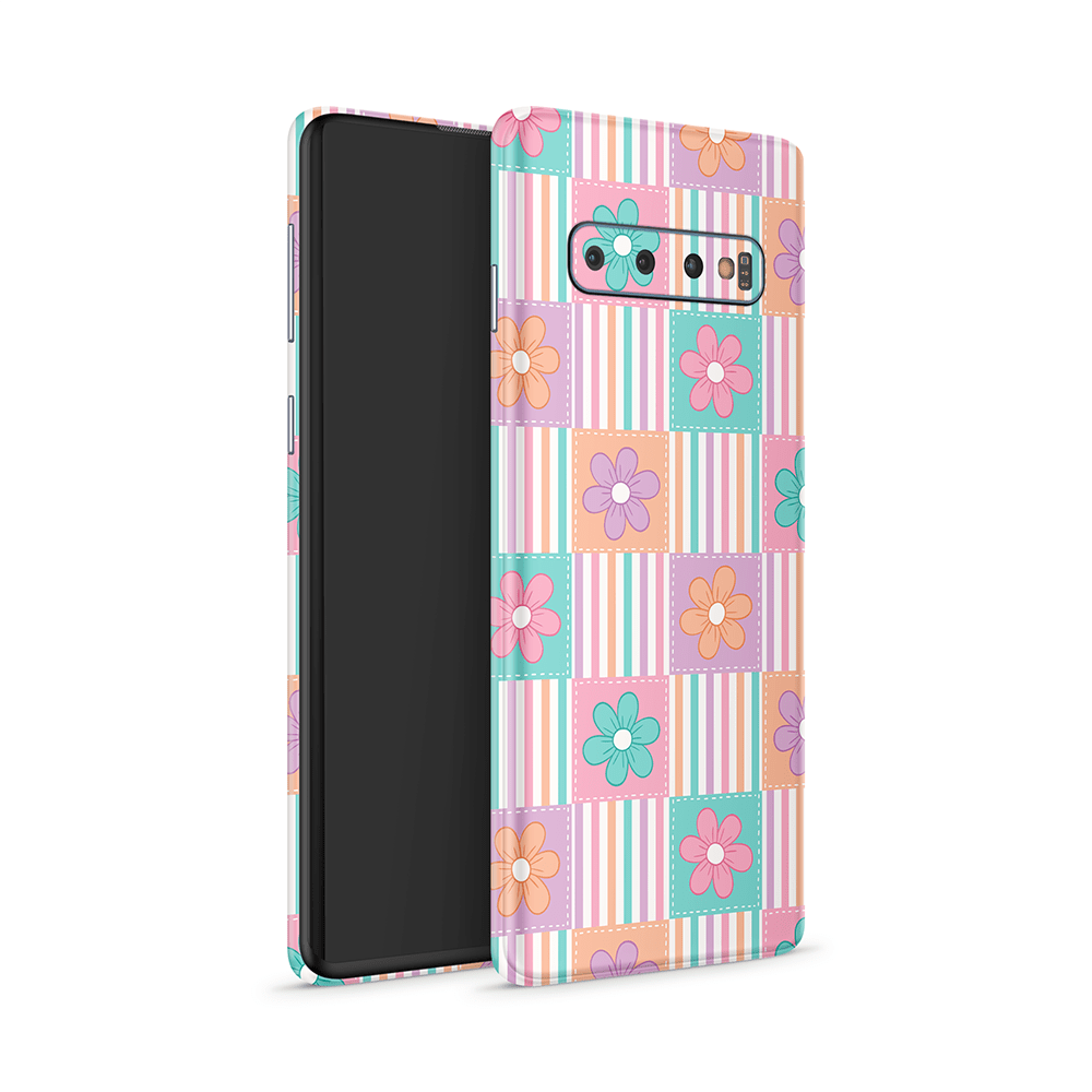 Daisy Patchwork Samsung Galaxy S Skins