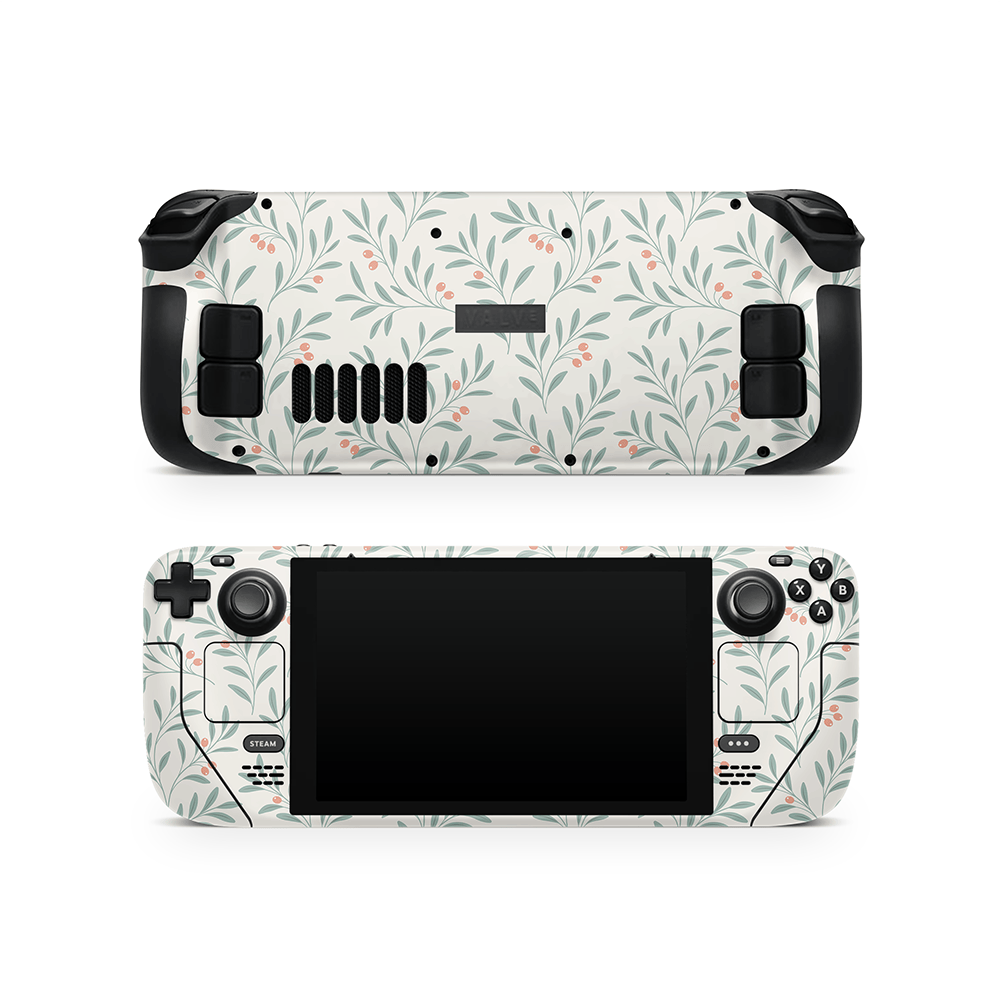 Olive Meadow Steam Deck LCD / OLED Decal Skin
