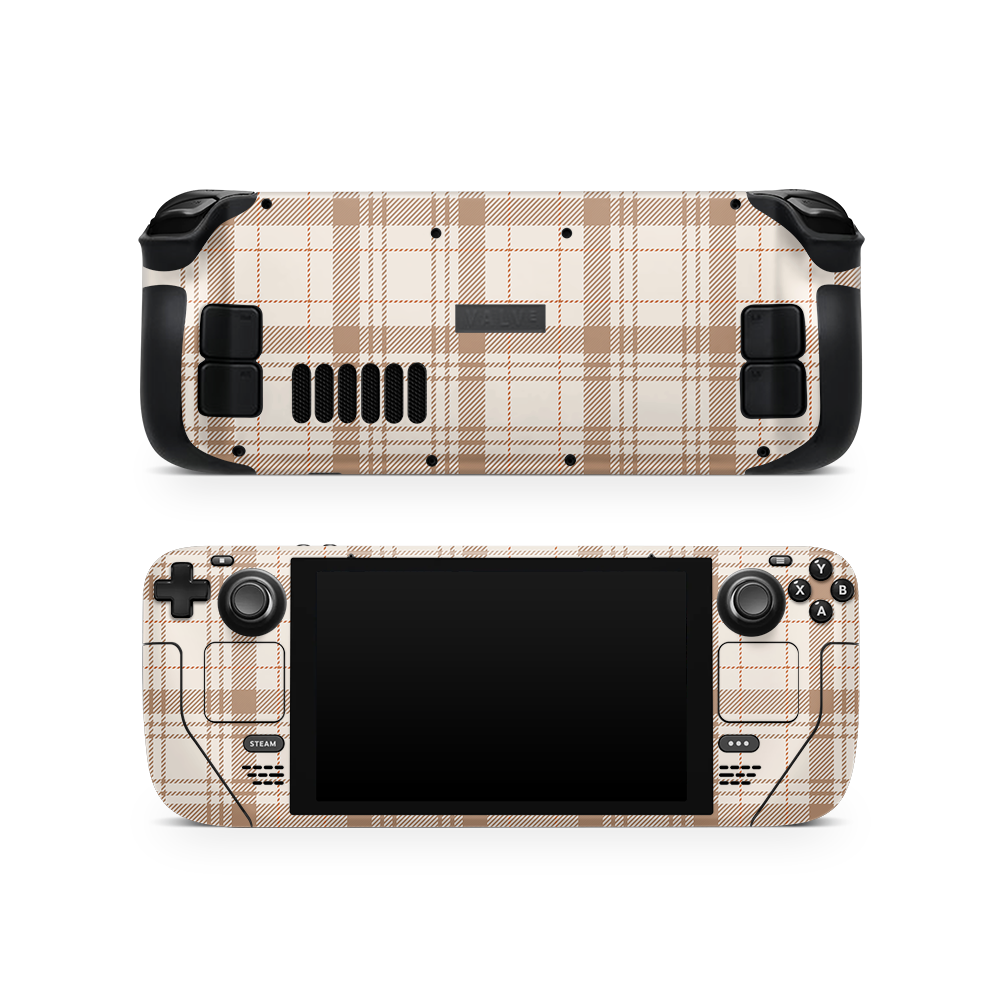 Cocoa Linens Steam Deck LCD / OLED Skin