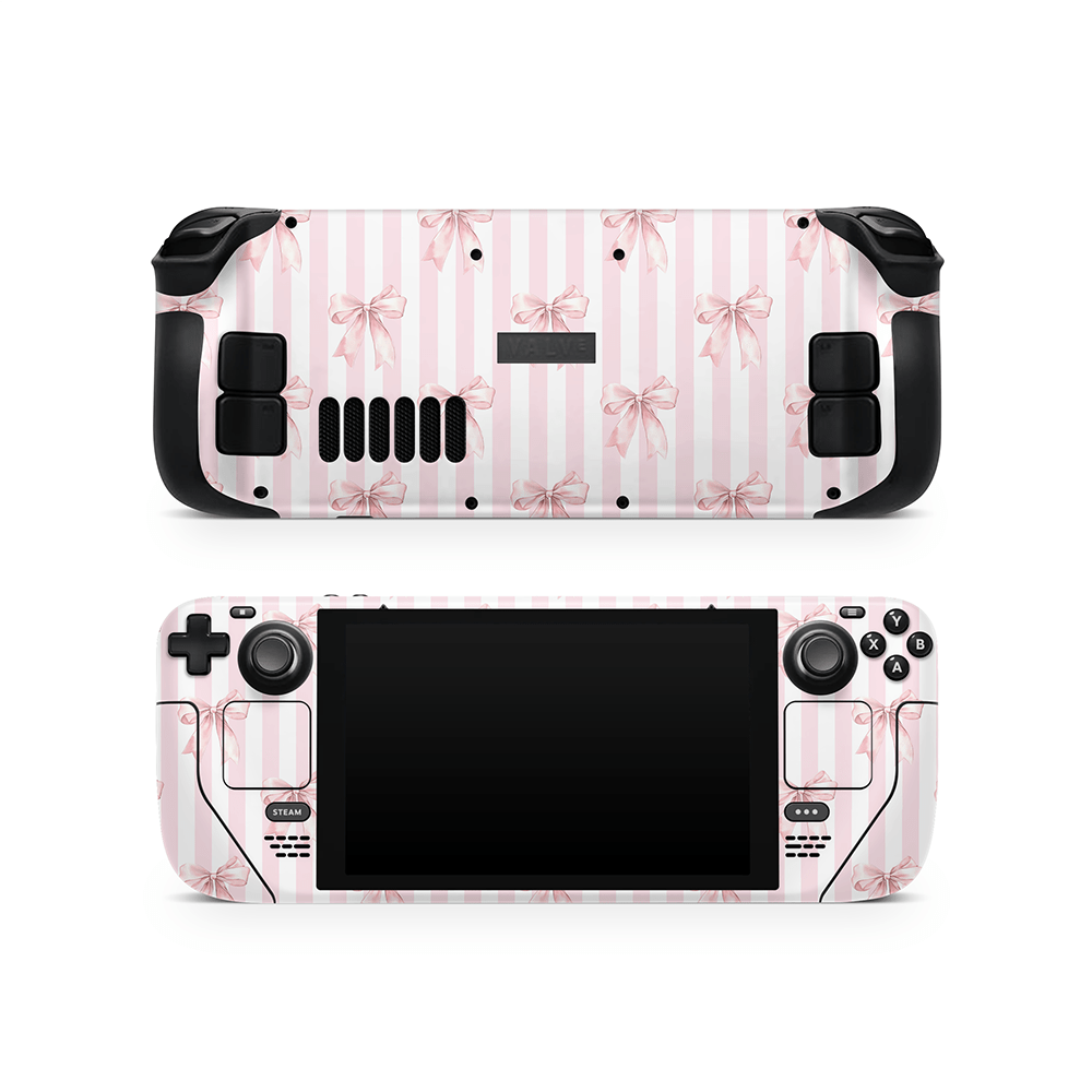 Blush Bows Steam Deck LCD / OLED Skin