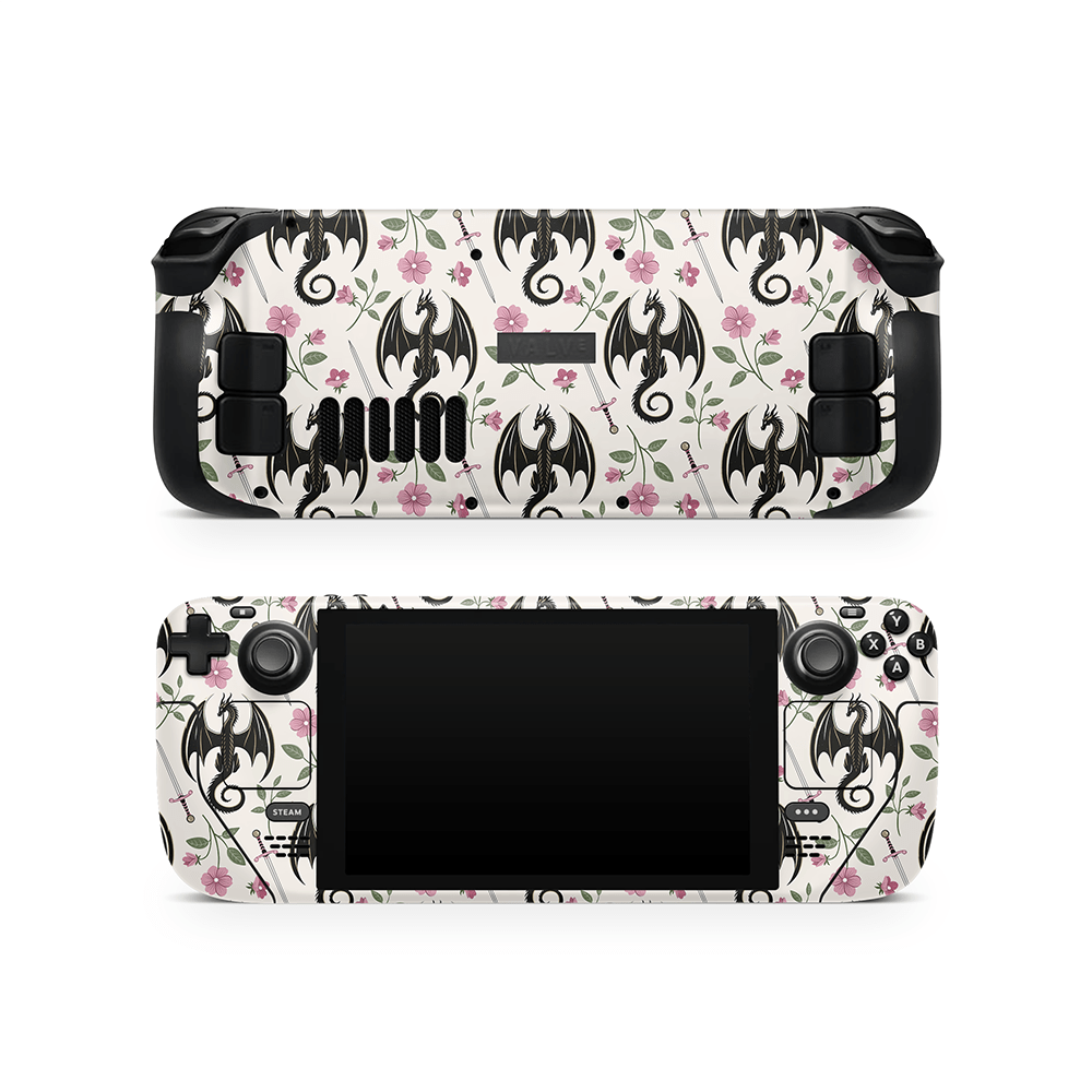 Emberpetal Dragons Steam Deck LCD / OLED Skin