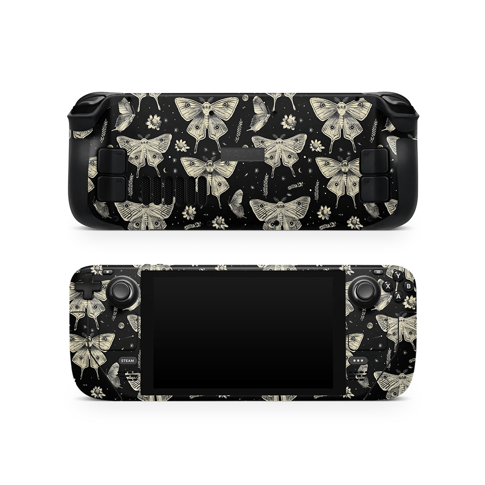 Oriental Moths Steam Deck LCD / OLED Skin