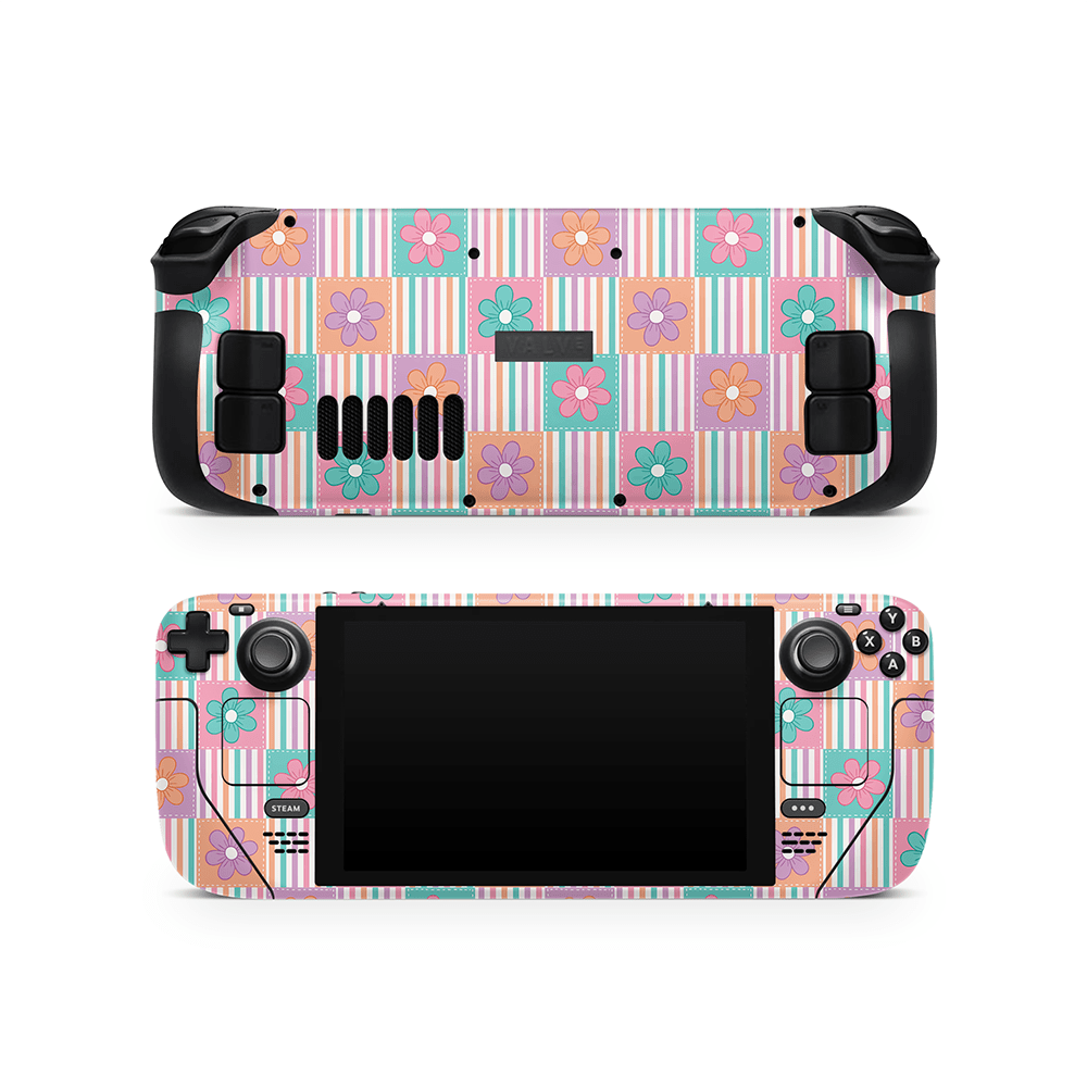 Daisy Patchwork Steam Deck LCD / OLED Skin