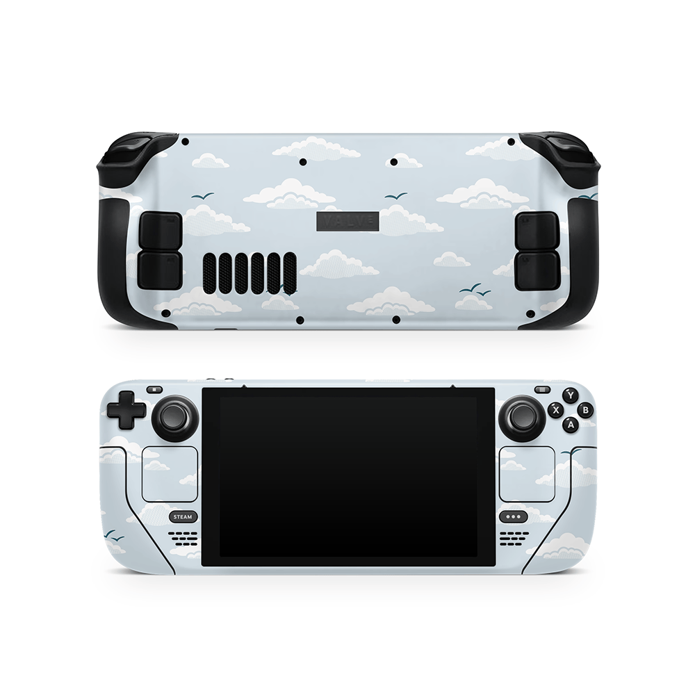 Sky Light Steam Deck LCD / OLED Decal Skin
