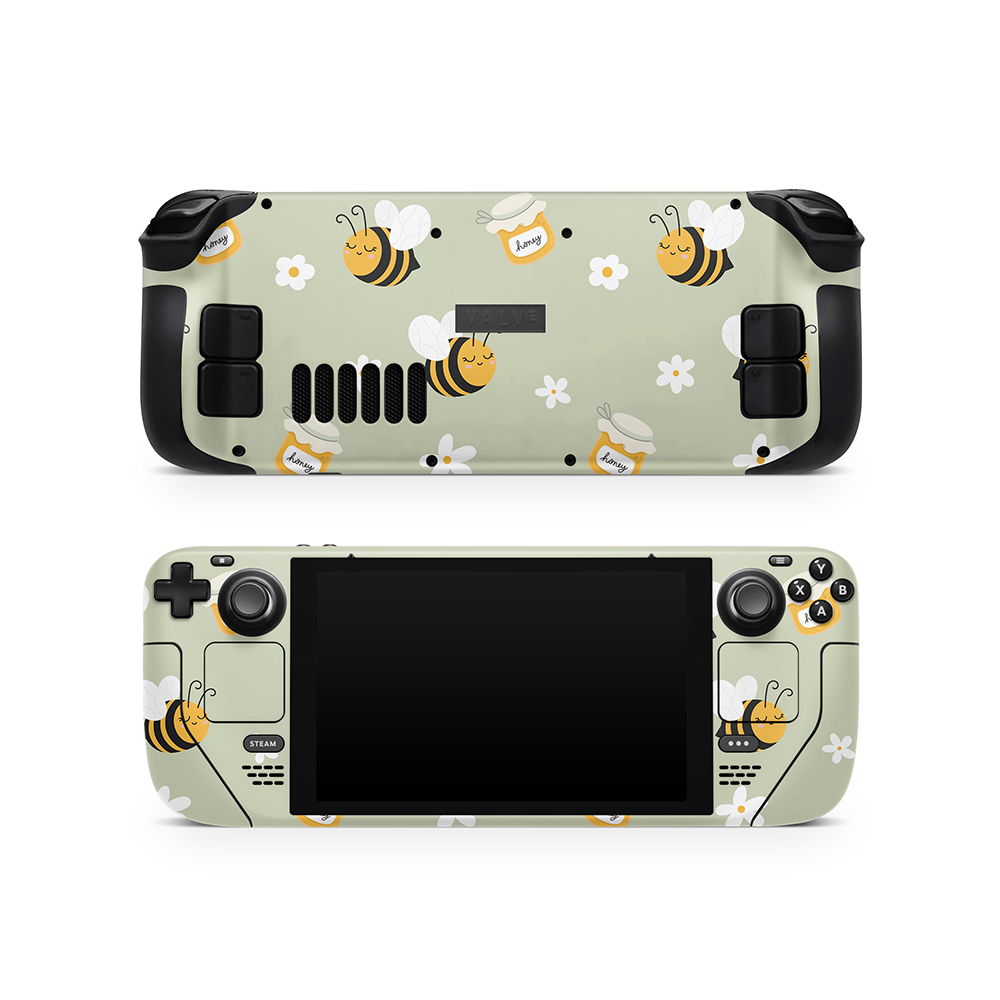 Honey Bees Steam Deck LCD / OLED Skin