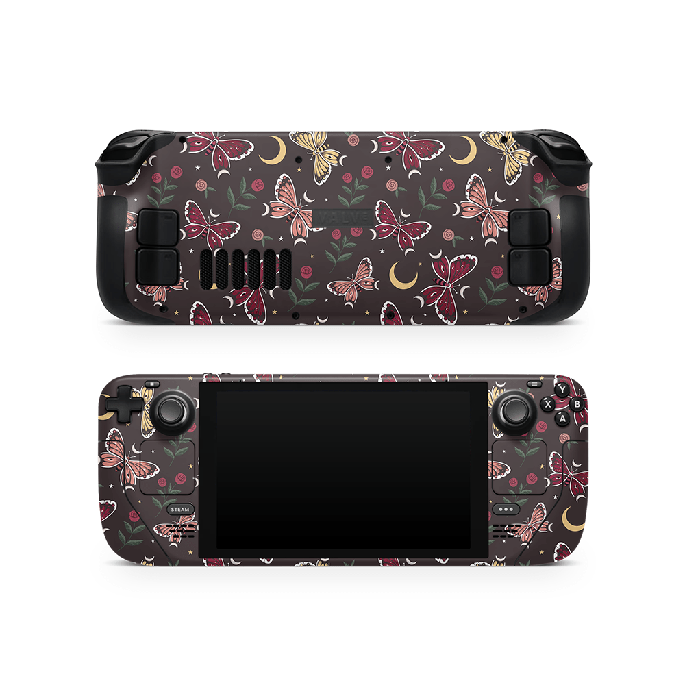 Moon Moths Steam Deck LCD / OLED Skin