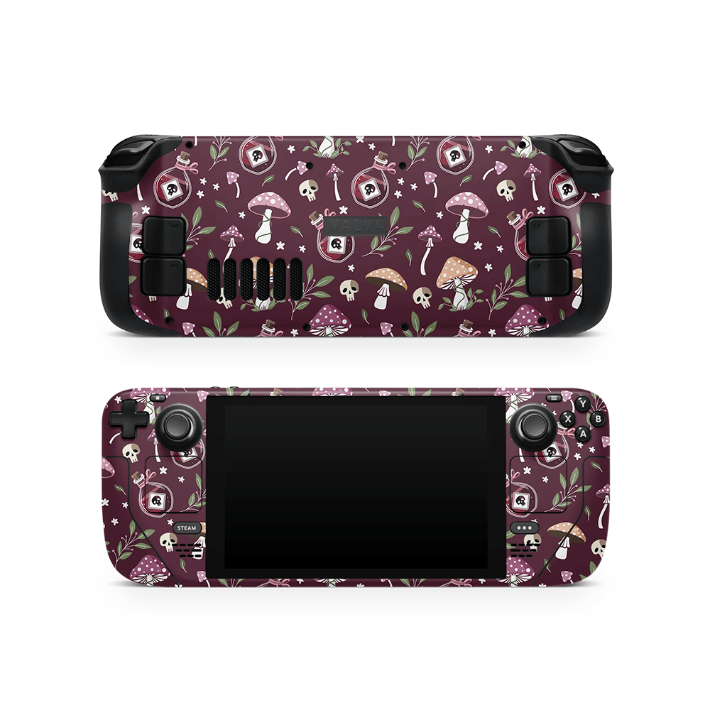 Scarlet Toxin Steam Deck LCD / OLED Skin